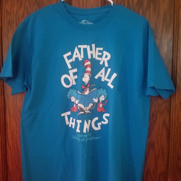 Cat in Hat Shirts Cat In The Hat Father Of All Things Blue
